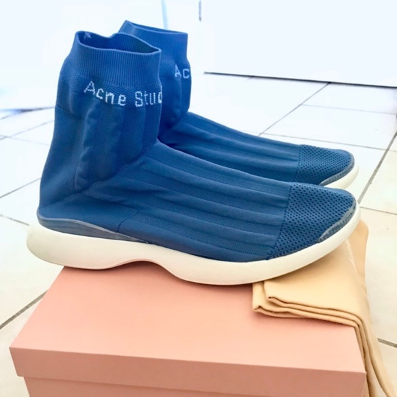 Acne Studios Tristan Sock Boot Sneaker - Picture 3 of 8